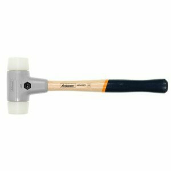 Garant Soft-faced Hammer with Nylon Inserts, White, Face Dia: 60 mm 752520 60G